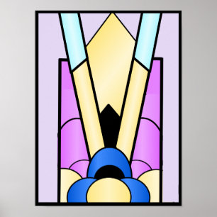 Poster Art Deco Design