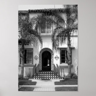 POSTER ART DECO EM COCHRAN