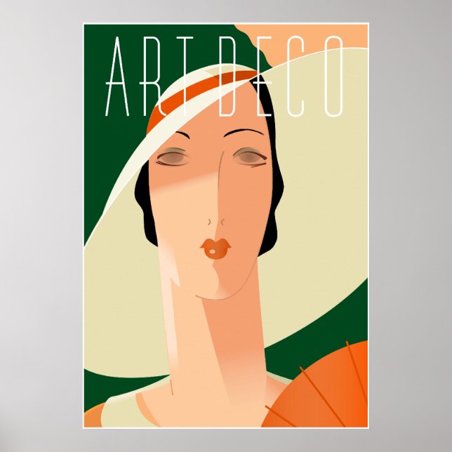Póster Art Deco Fashion 02 (Frente)