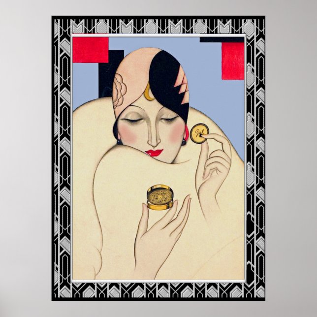Poster Art Deco Glamor (Frente)