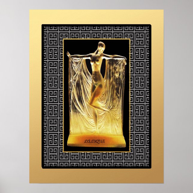 Poster Art Deco Lalique (Frente)