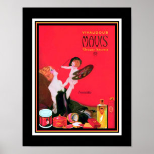 Poster Art Deco Mavis Perfume Ad de 1920