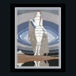 Poster Art Deco "Reflexão", cerca de 1920<br><div class="desc">John Carlos Art Deco Impressão "Reflexão" cerca de 1920 . Disponível em 4 tamanhos.</div>
