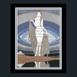 Poster Art Deco "Reflexão", cerca de 1920<br><div class="desc">John Carlos Art Deco Impressão "Reflexão" cerca de 1920 . Disponível em 4 tamanhos.</div>