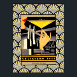 Poster Art Deco Starlight Roof<br><div class="desc">Se você optar por fazer o download, a sua loja Walgreen local fará posters de conselho do seu download em tamanhos diferentes e em várias texturas a um preço muito bom. Às vezes com desconto. Uma dica do meu amigo dos EUA. Para o Reino Unido, veja "Digital Printing" (Impressão digital)...</div>
