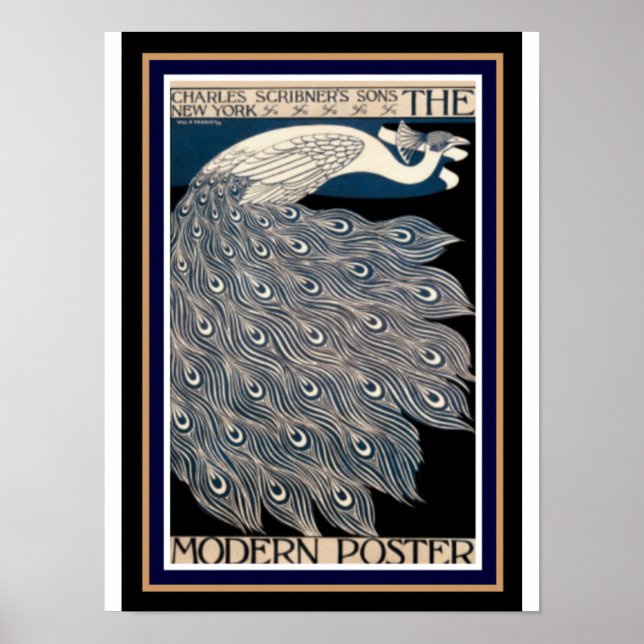 Póster Art Deco "The Modern Poster" 12 x 16 (Frente)