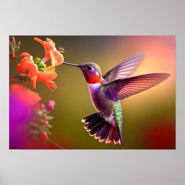 Poster Art Hummingbird (Frente)