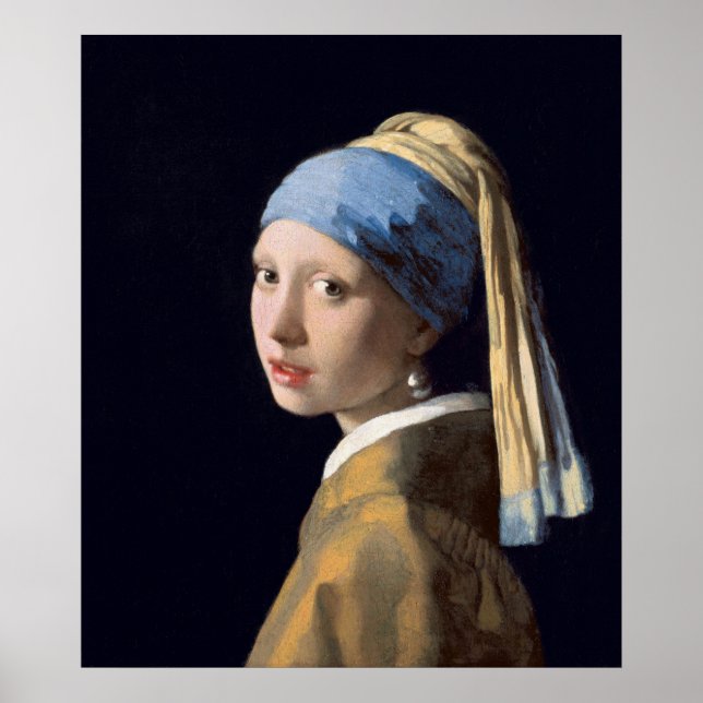POSTER ART - JOHANNES VERMEER (Frente)