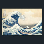 POSTER ART - KATSUSHIKA HOKUSAI<br><div class="desc">Este design retrata outra famosa obra-prima,  desta vez um impressão feito pelo artista e cineasta japonês Katsushika Hokusai [31 de outubro de 1760 - 10 de maio de 1849] intitulado "A onda do Excelente em Kanagawa" [1830-1832]. Da nossa série ART... </div>