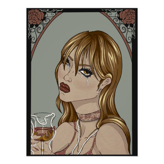 Póster Art Nouveau (Frente)