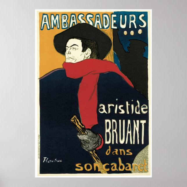 Póster Art Nouveau Embaixadores (Frente)