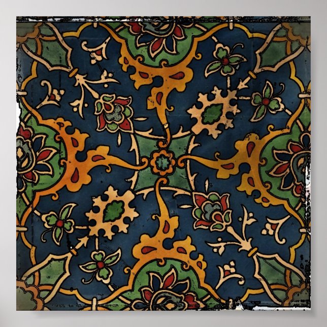 Poster Art Nouveau l'Art Árabe (Frente)