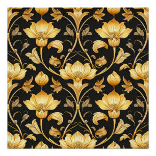 Póster Art Nouveau Pattern