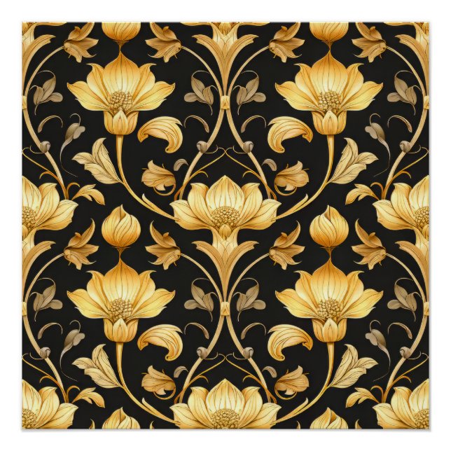 Póster Art Nouveau Pattern (Frente)