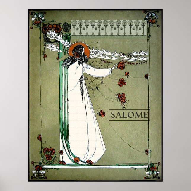 Poster Art Nouveau Salome (Frente)