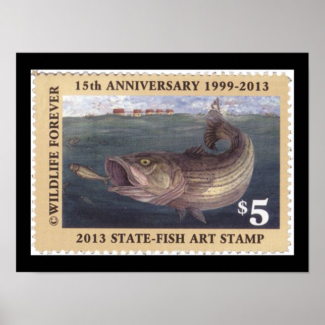 Póster Art of Conservation Stamp 2013 (Frente)