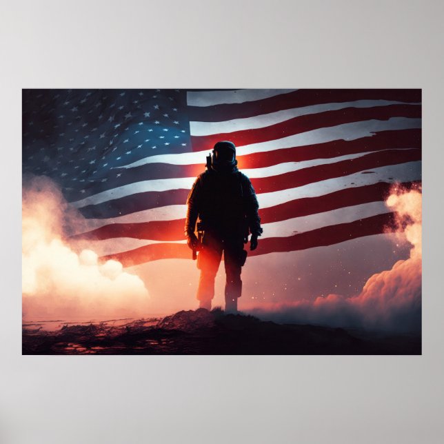 Poster Art Patriot Hero (Frente)