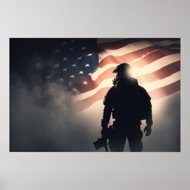 Poster Art Patriot Hero (Frente)