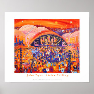 Póster Art Poster: África Chamando Ao Vivo 8 O Projeto Ed
