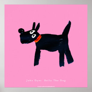 Póster Art Poster: Bella The Scotty Dog