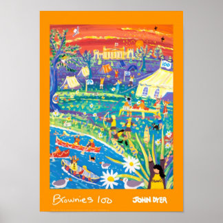 Póster Art Poster: Brownies 100 Anos de Diversão!