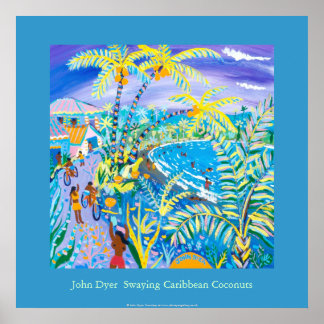 Póster Art Poster: Sway Caribe Coconuts, Costa Rica