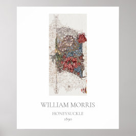POSTER ART POSTER: WILLIAM MORRIS: HONEYSUCKLE