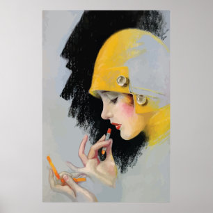 Poster Arte 1927 do cobrir de Photoplay do vintage