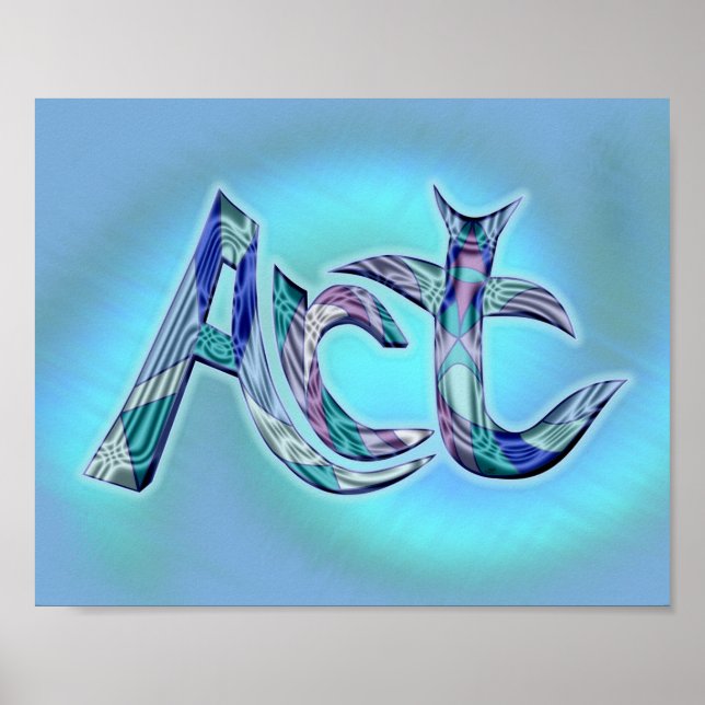 Poster Arte a palavra (Frente)