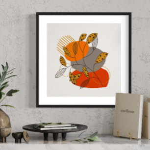 Póster Arte Abstrata moderna original