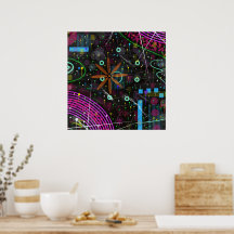 Arte Abstrata: Satélite