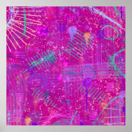 Poster Arte Abstrata: Uma Verdadeira Personalidade