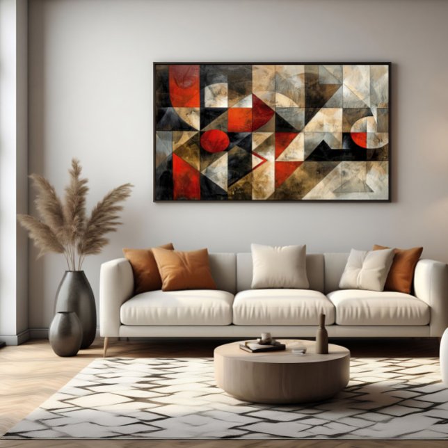 Poster Arte abstrata urbana (Criador carregado)