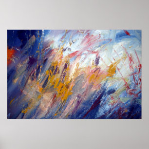 Póster Arte Abstrato original