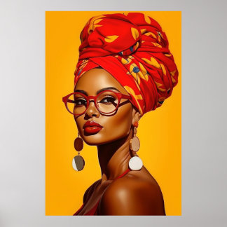 Poster Arte Afro-Americana | Arte Preta | Ladonna