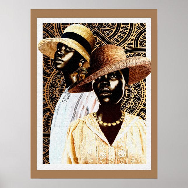 Poster Arte Afrocêntrica (Frente)