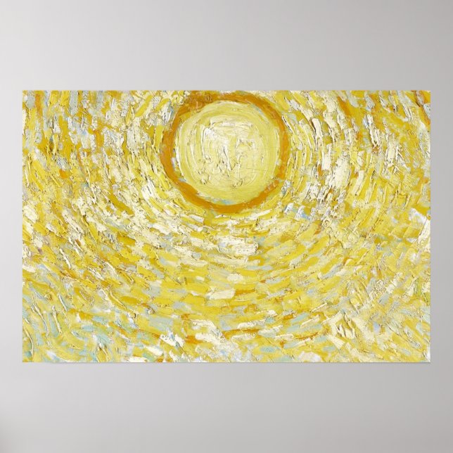 Poster Arte Amarelo Sunshine (Frente)