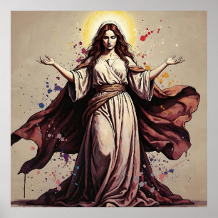 Poster Arte Antiga Maria Madalena  