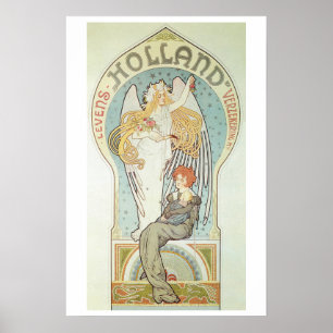 Poster Arte Antiga Modernista, Holanda Levensverzekering