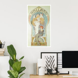 Poster Arte Antiga Modernista, Holanda Levensverzekering