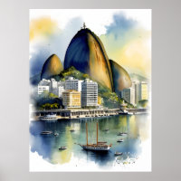 Arte aquosa do Rio de Janeiro