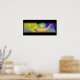 Poster Arte Arco Arco-Íris abstrato 3D (Kitchen)