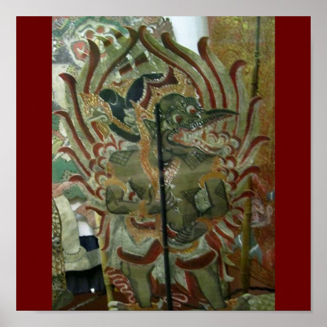 Póster Arte Asiática (Frente)