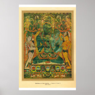 Póster Arte asiática clássica nepal, século XVII de