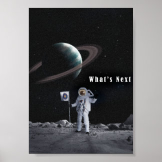 Poster Arte astronauta espacial | Arte digital