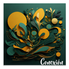 Póster Arte Biodiversidad Viva Conexión