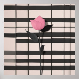 Poster Arte Botânica Minimalista