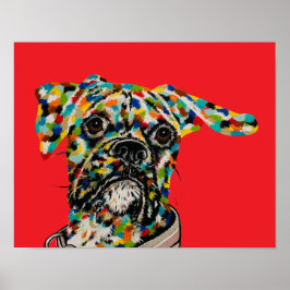 Poster Arte Boxer