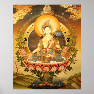 Poster Arte Budista Tibetana