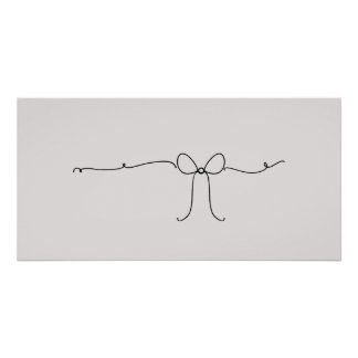 Póster Arte Caneta Arco Bonito